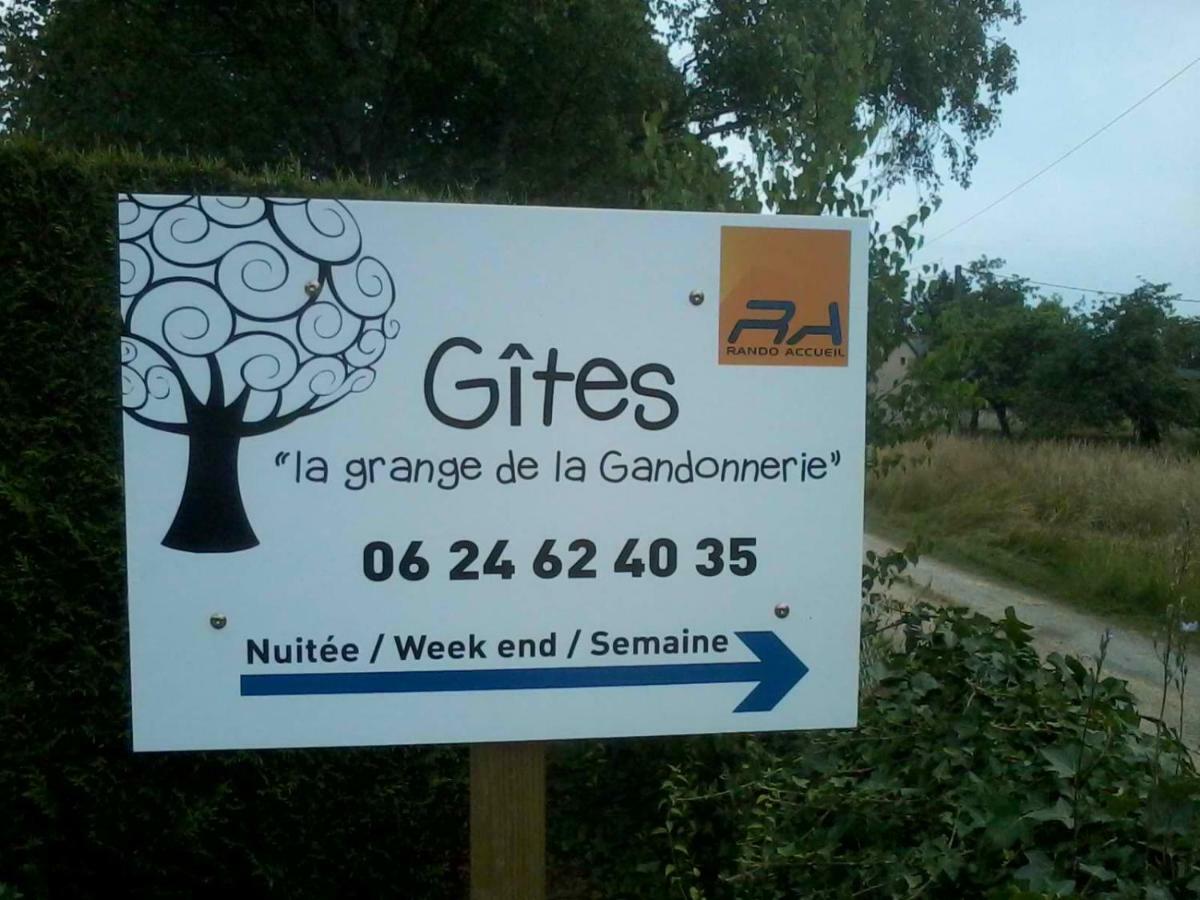 La Grange De La Gandonnerie Villa Bauge-en-Anjou Bagian luar foto