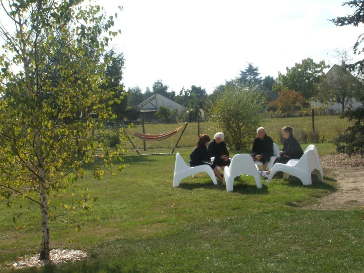 La Grange De La Gandonnerie Villa Bauge-en-Anjou Bagian luar foto